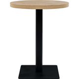 vidaXL-Bistrotafel-rond-60x75-cm-MDF-en-staal-eikenkleur