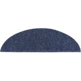 vidaXL Trapmatten Blauw - 15 Stuks - Zelfklevend - Halfrond