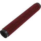 vidaXL Droogloopmat - Rood - Getuft Polypropeen - Flexibele Anti-Slip Achterkant