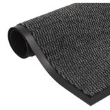 Deurmat - Antraciet - Polypropyleen - Flexibele Anti-slip Achterkant