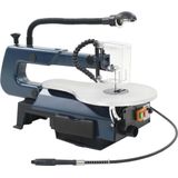 Figuurzaagmachine - Blauw - Gietijzer, Aluminium, Kunststof - Inclusief 4 Zaagbladen