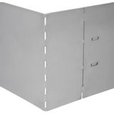 vidaXL - Grasboorden - 10 - st - 100x20 - cm - gegalvaniseerd - staal