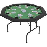 vidaXL-Pokertafel-voor-8-spelers-achthoekig-2-voudig-inklapbaar-groen