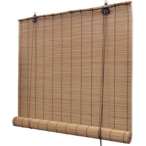 vidaXL Bambusrollo 100x220 cm Braun