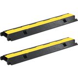 vidaXL-Kabelbeschermer-drempels-1-tunnel-100-cm-rubber-2-st