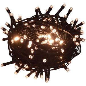 vidaXL Lichtsnoer met 400 LED's met 8 lichteffecten 40 m warmwit