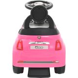 Fiat - Loopauto - Roze - Hoogwaardige Materialen