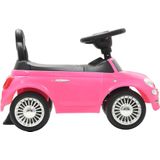 Fiat - Loopauto - Roze - Hoogwaardige Materialen