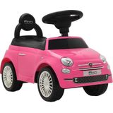 Fiat - Loopauto - Roze - Hoogwaardige Materialen