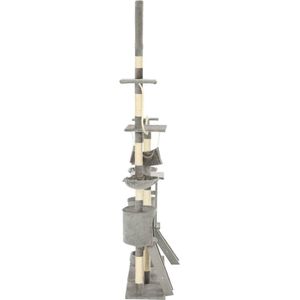 Vidaxl - Katzen-Kratzbaum Sisal 230 - 250 cm Pfoten-Aufdruck Beige
