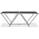 Behangtafel - Zwart - MDF - Aluminium Frame - Draagvermogen 20 kg