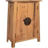 vidaXL Badkamerkastje 59x32x80 cm massief grenenhout