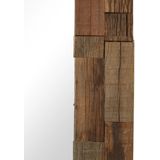 vidaXL Spiegel Altholz 50×50 cm