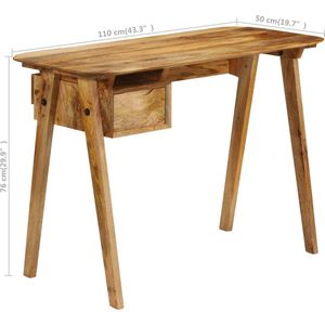 vidaXL-Schrijftafel-110x50x76-cm-massief-mangohout