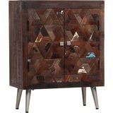 vidaXL Sideboard Altholz Massiv 60x30x76 cm