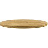 vidaXL Tafelblad rond 44 mm 400 mm massief eikenhout