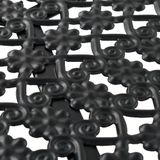 vidaXL Bistrotafel 40x70 cm metaal zwart - 245939