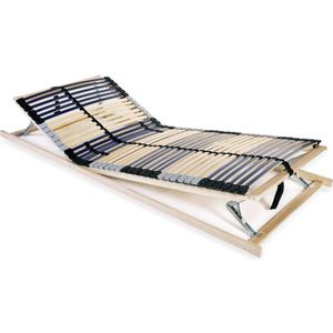 vidaXL Lattenbodem met 42 Latten 7 Zones 70x200 cm Bedden Bodem Bedbodem Bed