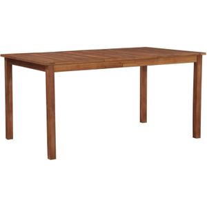 Tuintafel Massief Acaciahout - 150 x 90 x 74 cm