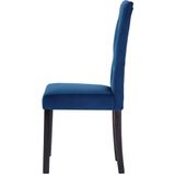 VidaXL-Eetkamerstoelen-4-st-fluweel-donkerblauw