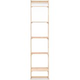 VidaXL Wandrek Ladder 41,5x30x176 cm Cederhout