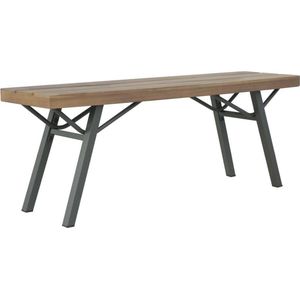 Gartenbank 120 cm Massivholz Akazie Vidaxl