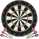 vidaXL-Dartbord-professioneel-met-6-darts-sisal