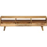 vidaXL Tv-meubel 140x30x41 cm massief mangohout