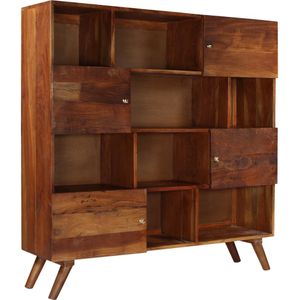 vidaXL Highboard Altholz Massiv 150x40x152 cm