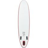 vidaXL Stand-up paddleboard opblaasbaar rood en wit