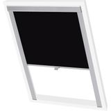 vidaXL Verdunkelungsrollo Schwarz CK02