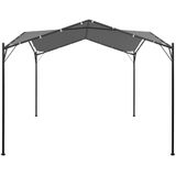 vidaXL - Prieel - 4x4 - m - antraciet