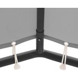 vidaXL - Prieel - 4x4 - m - antraciet