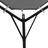 vidaXL - Prieel - 4x4 - m - antraciet