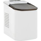 Eiswürfelbereiter Weiß 1,4 l 15 kg / 24 h Vidaxl