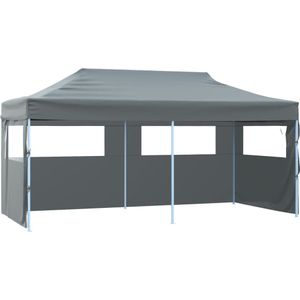 vidaXL - Partytent Pop-up - Antraciet - Oxford met PVC-coating