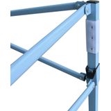 VidaXL Vouwtent 3x4,5m met 3 Wanden - Crème