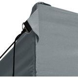 vidaXL - Vouwtent - met - 3 - wanden - 3x4,5 - m - antraciet