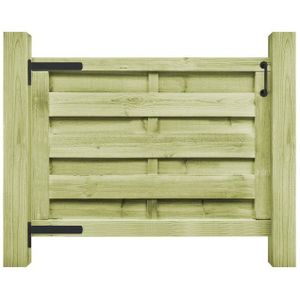 vidaXL-Poort-100x75-cm-geïmpregneerd-grenenhout-groen