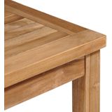 VidaXL Tuintafel 80x80x77 cm - Massief Teakhout