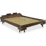 VidaXL Bedframe Bamboe Donkerbruin 140x200 cm