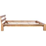 vidaXL-Bedframe-massief-eikenhout-160x200-cm