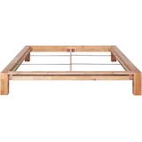 vidaXL-Bedframe-massief-eikenhout-160x200-cm