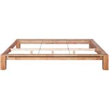 vidaXL-Bedframe-massief-eikenhout-160x200-cm