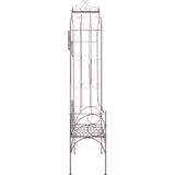 vidaXL Tuinbank 122 cm ijzer antiekbruin