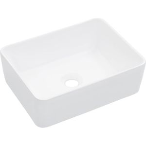 vidaXL Waschbecken Waschbecken 40 x 30 x 13 cm Keramik Weiß
