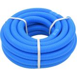 VidaXL Zwembadslang met Klemmen 38 Mm 12 M Blauw