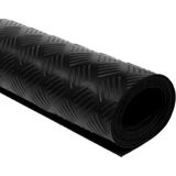 Bodenmatte Rutschfest Gummi 1,5x2 m 3 mm Karo - Vidaxl