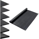 vidaXL - Vloermat - anti-slip - 3 - mm - glad - 1,2x2 - m - rubber