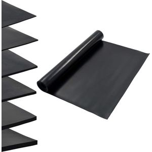 vidaXL Bodenmatte Rutschfest Gummi 1,2x5 m 3 mm Glatt